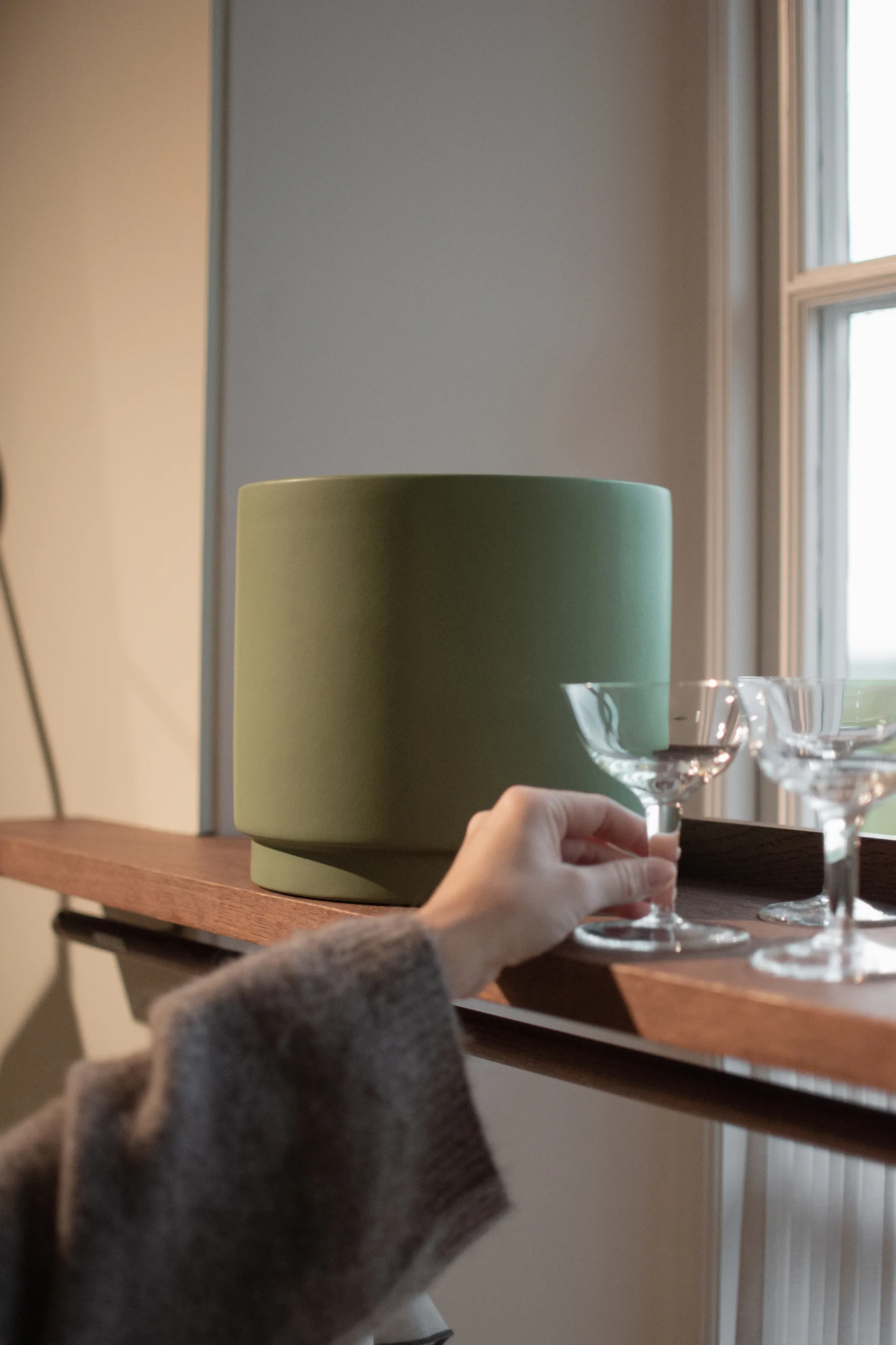 Solid ruukku green, Suuri, Ø24 cm DBKD