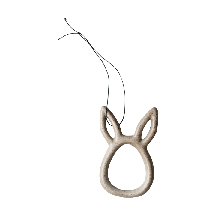 Sprinkle rabbit pääsiäiskoriste 8 cm - Beige - DBKD
