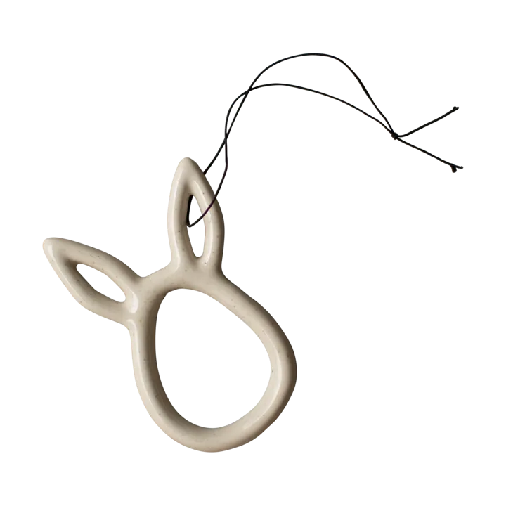 Sprinkle rabbit pääsiäiskoriste 8 cm - Vanilja - DBKD