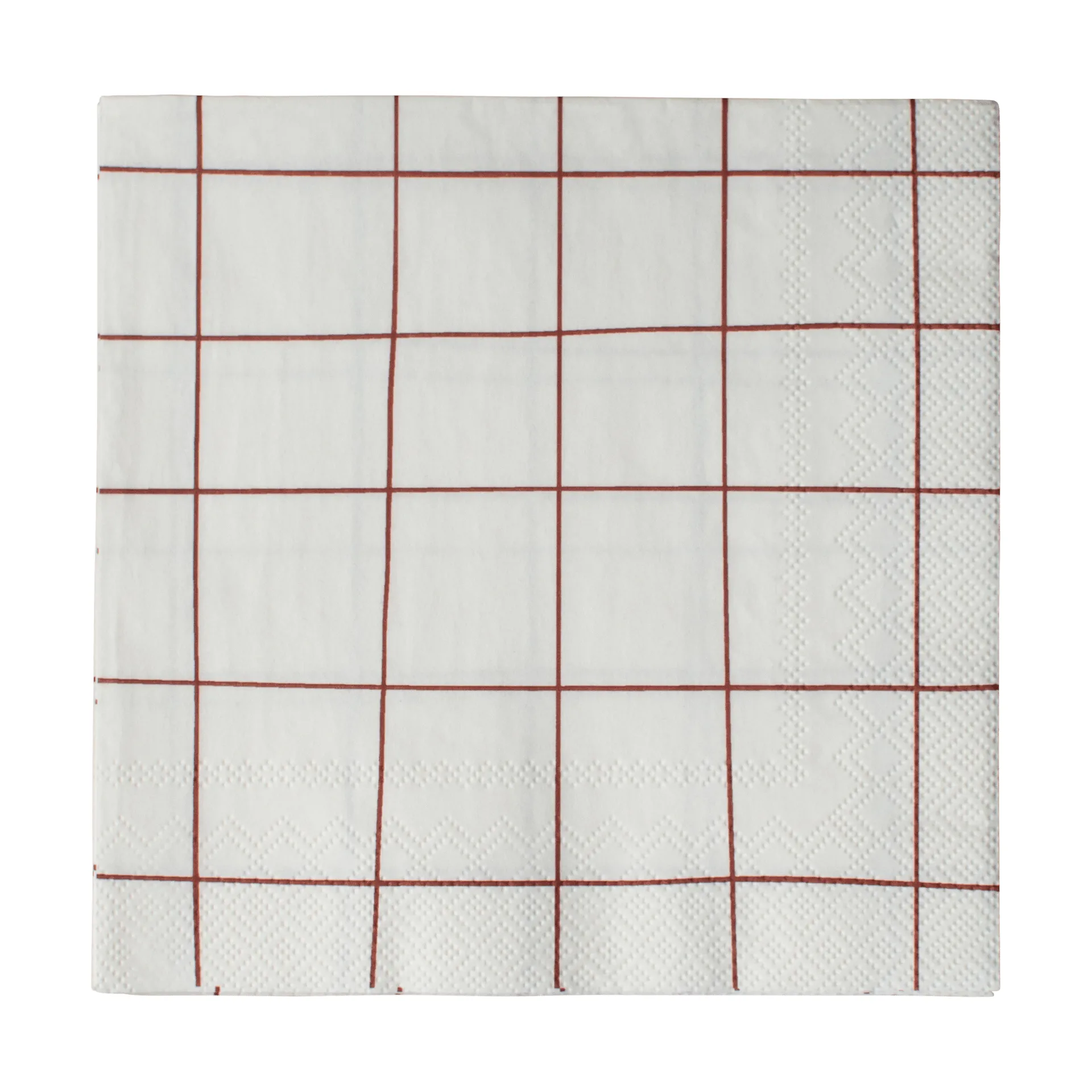Square paperiservietti 33x33 cm 20-pakkaus, Tummanpunainen DBKD