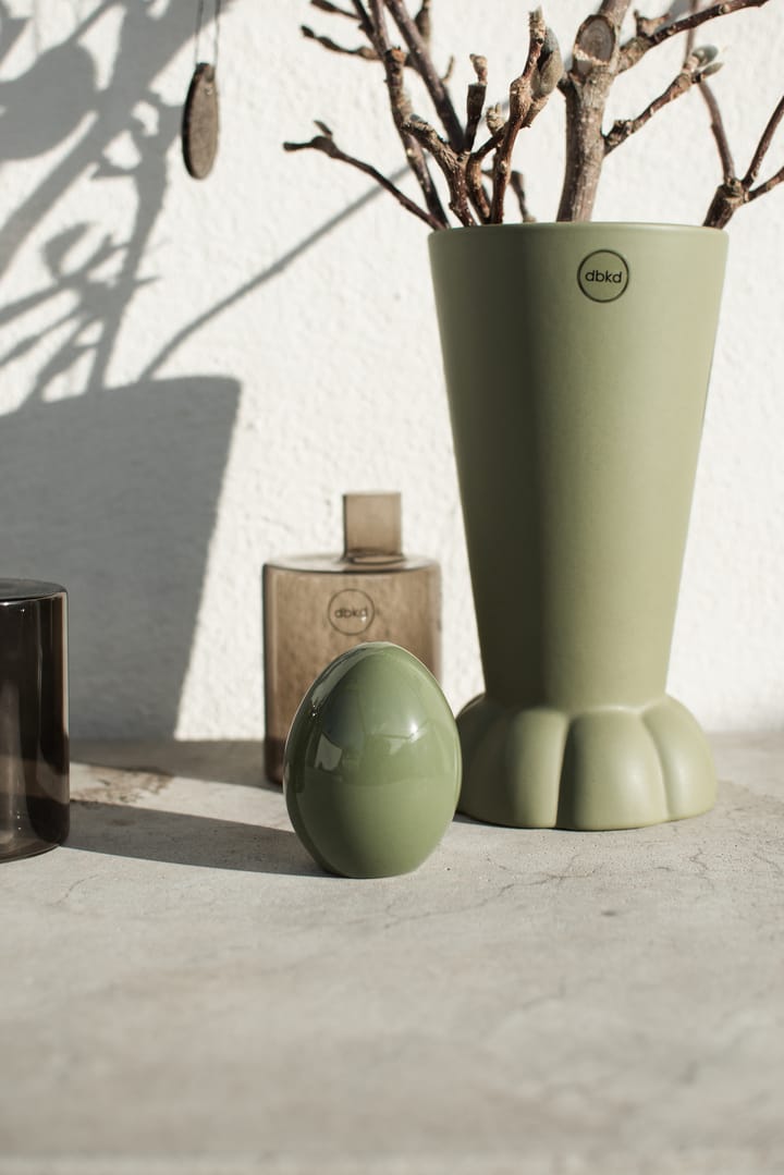 Standing Egg pääsiäiskoriste, Green DBKD