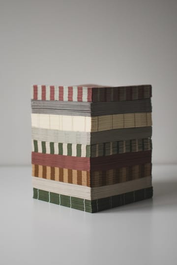 Stripe paperiservietti 33x33 cm 20 kpl - Nougat - DBKD
