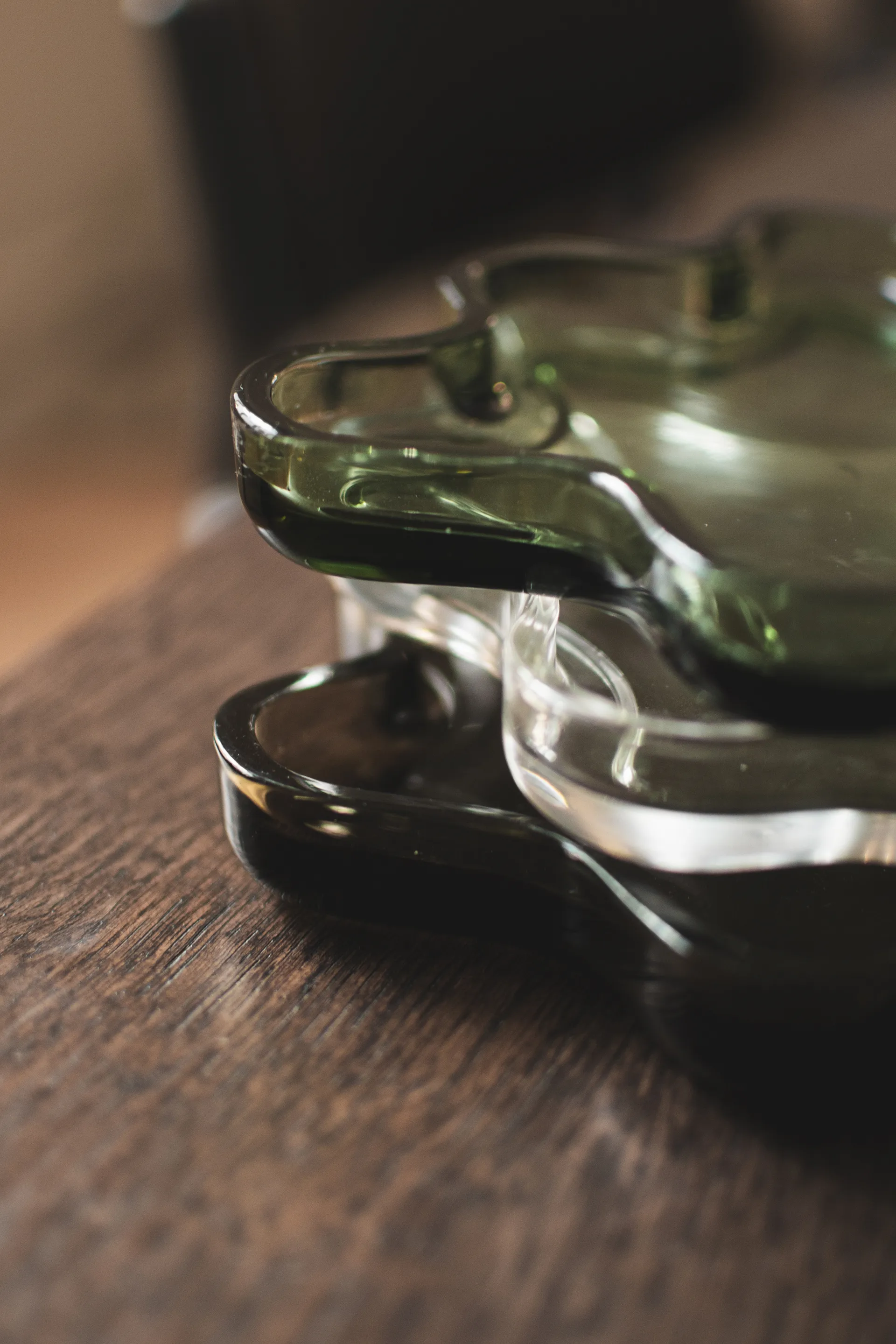 Suodatinkoristealusta, Brown, Ø22×2 cm DBKD