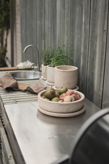 Terra bowl ruukku - Hiekka, Ø30×10,5 cm - DBKD