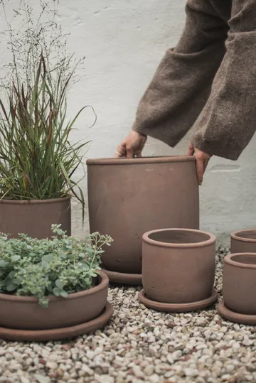 Terra ruukku - Brown, Ø18x18 cm - DBKD