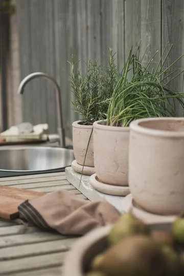 Terra ruukku - Hiekka, Ø14x14 cm - DBKD