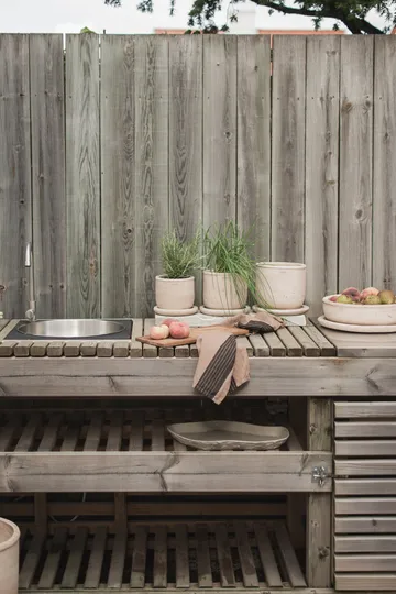 Terra ruukku - Hiekka, Ø18×18 cm - DBKD