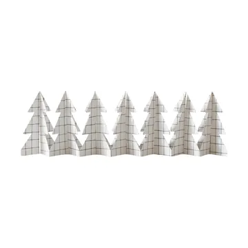Tree in a row koriste 60 cm - Square valkoinen, 12x60 cm - DBKD