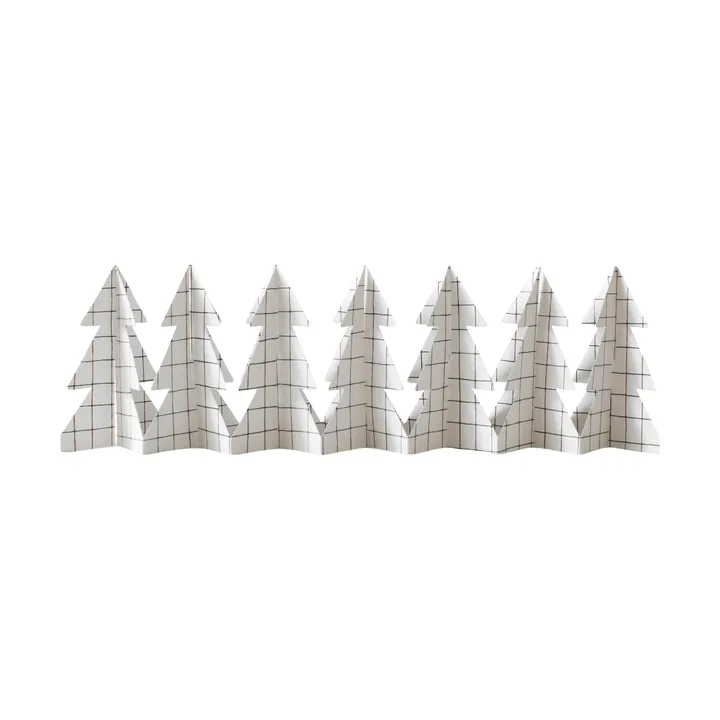 Tree in a row koriste 60 cm - Square valkoinen, 12x60 cm - DBKD