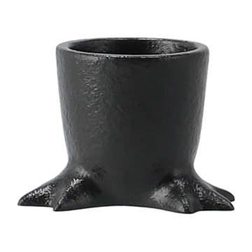 Walking Egg -munakuppi - Black - DBKD