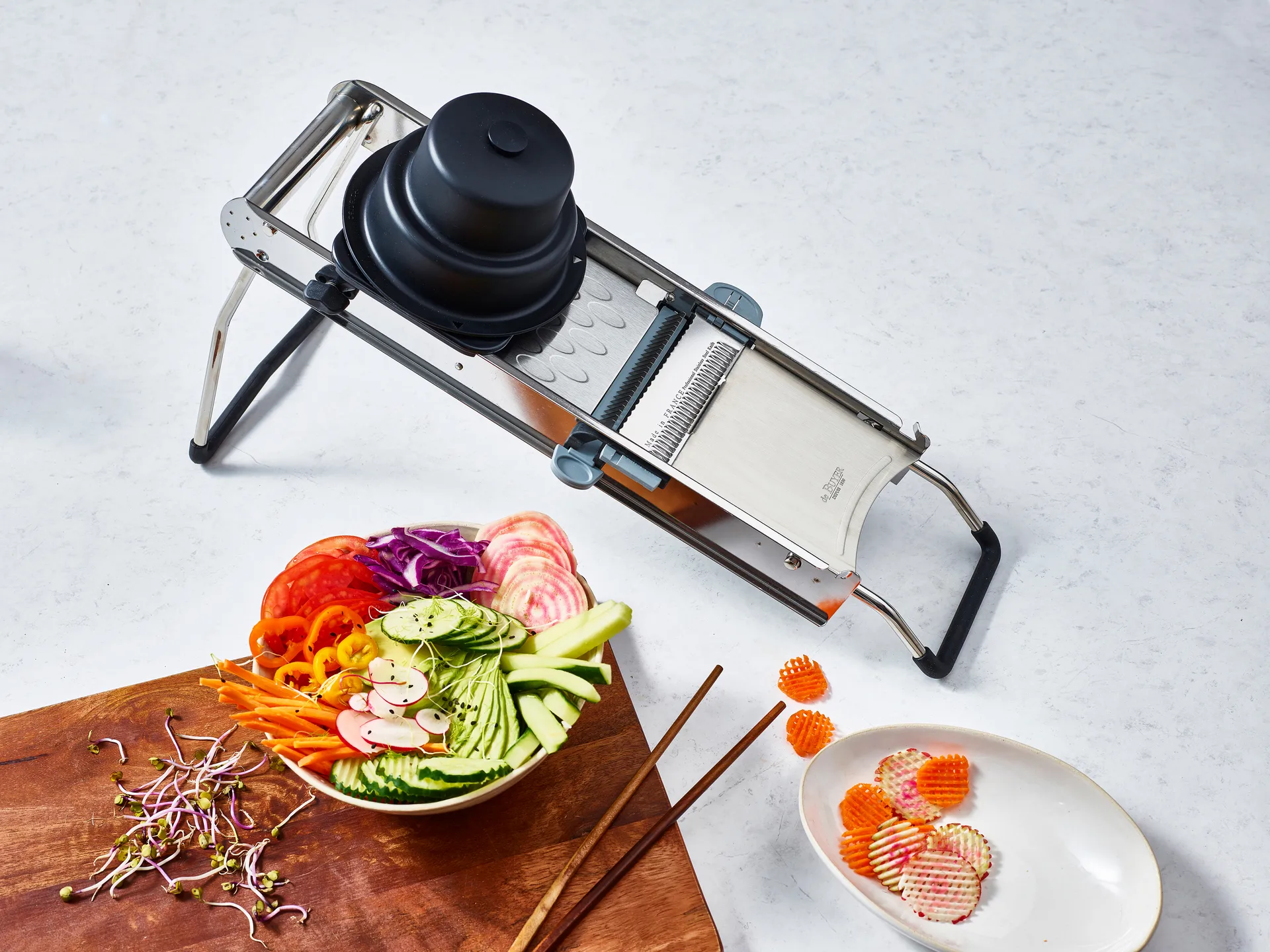 Access Mandoliini, Ruostumaton teräs De Buyer