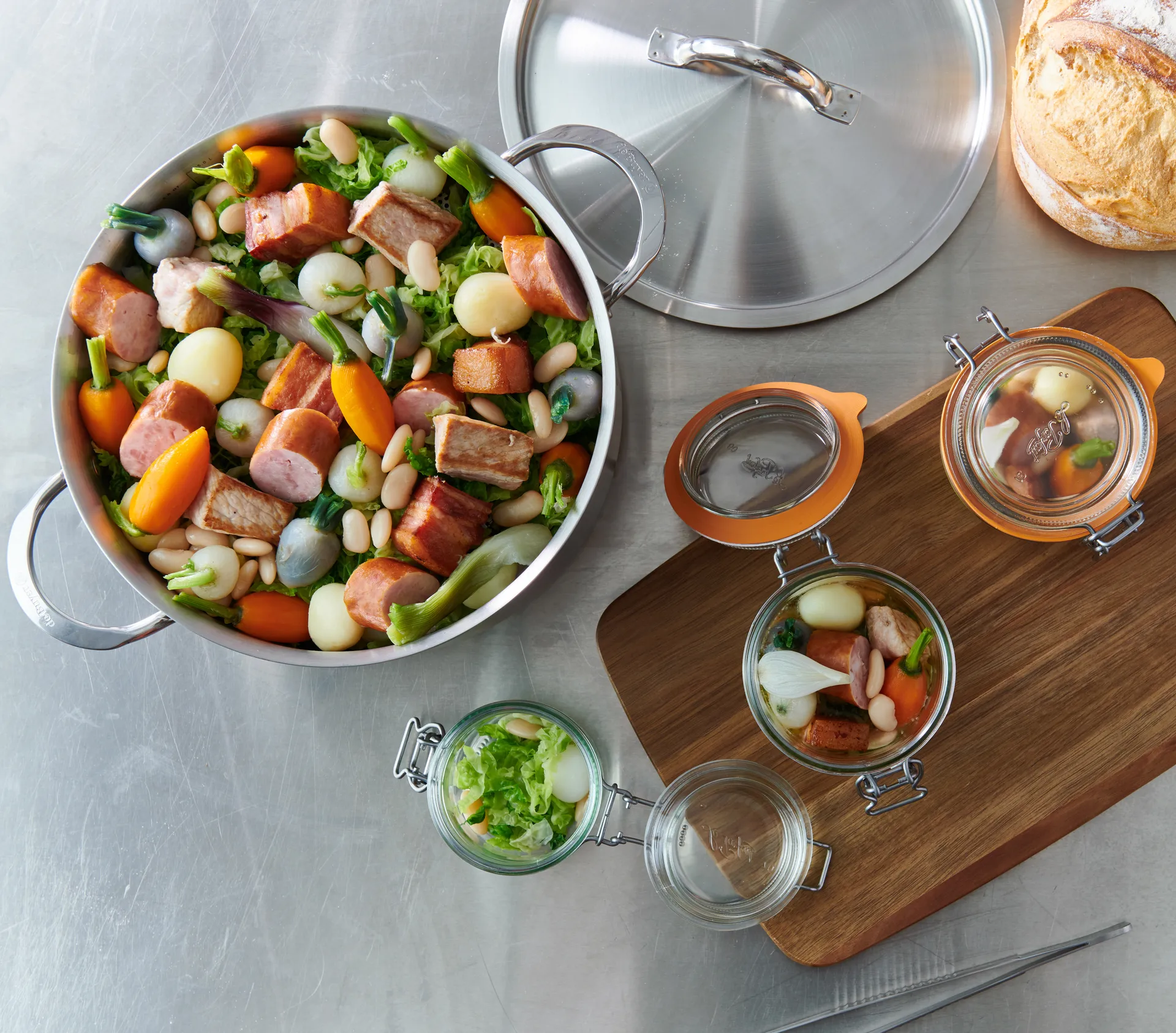 Alchimy wokkipannu ruostumatonta terästä., Ø24 cm De Buyer