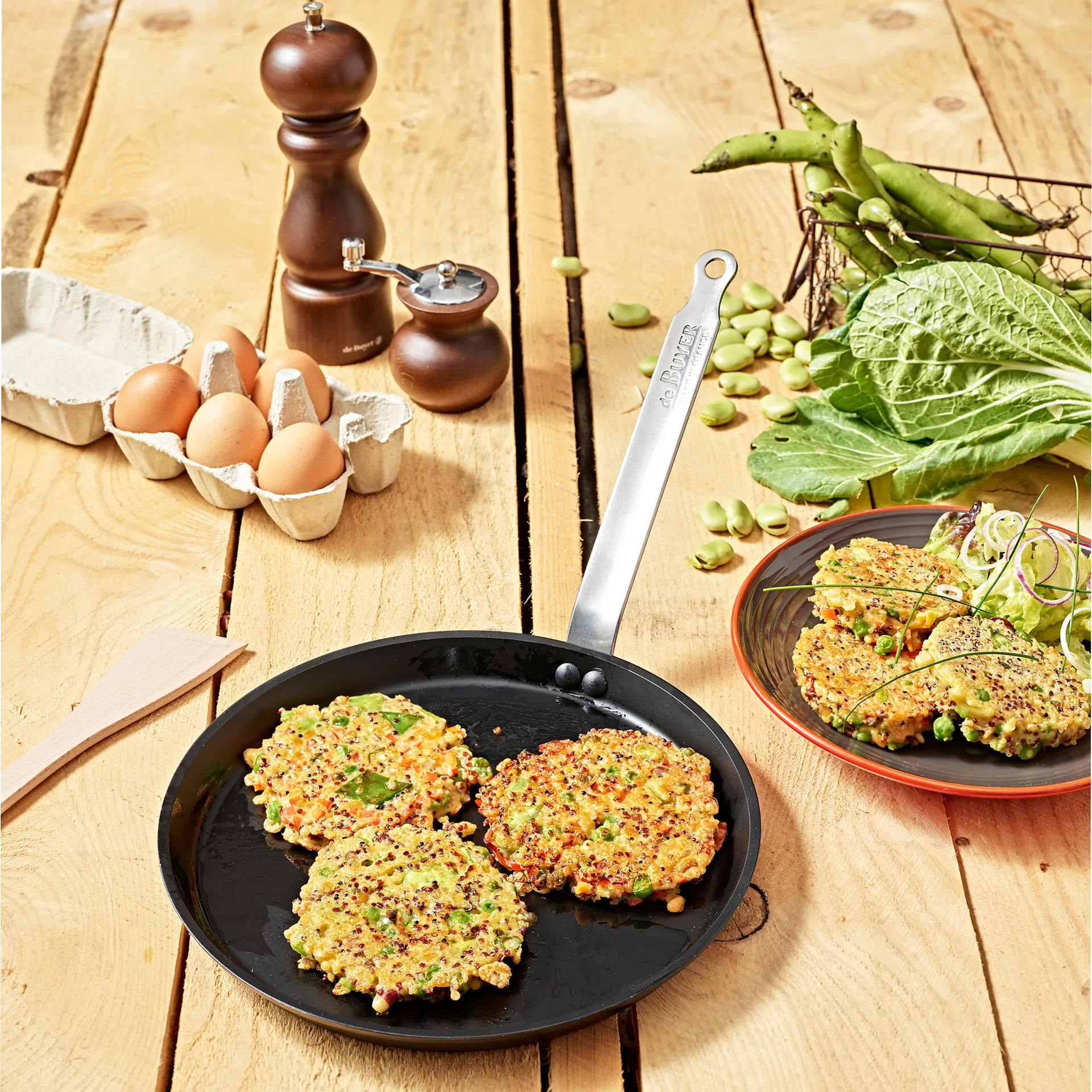 Choc Intense -lettupannu, 30 cm De Buyer