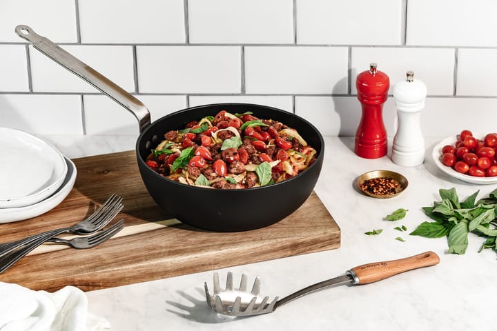 De Buyer B Bois puukahvainen spaghettiotin , Ruostumaton teräs De Buyer
