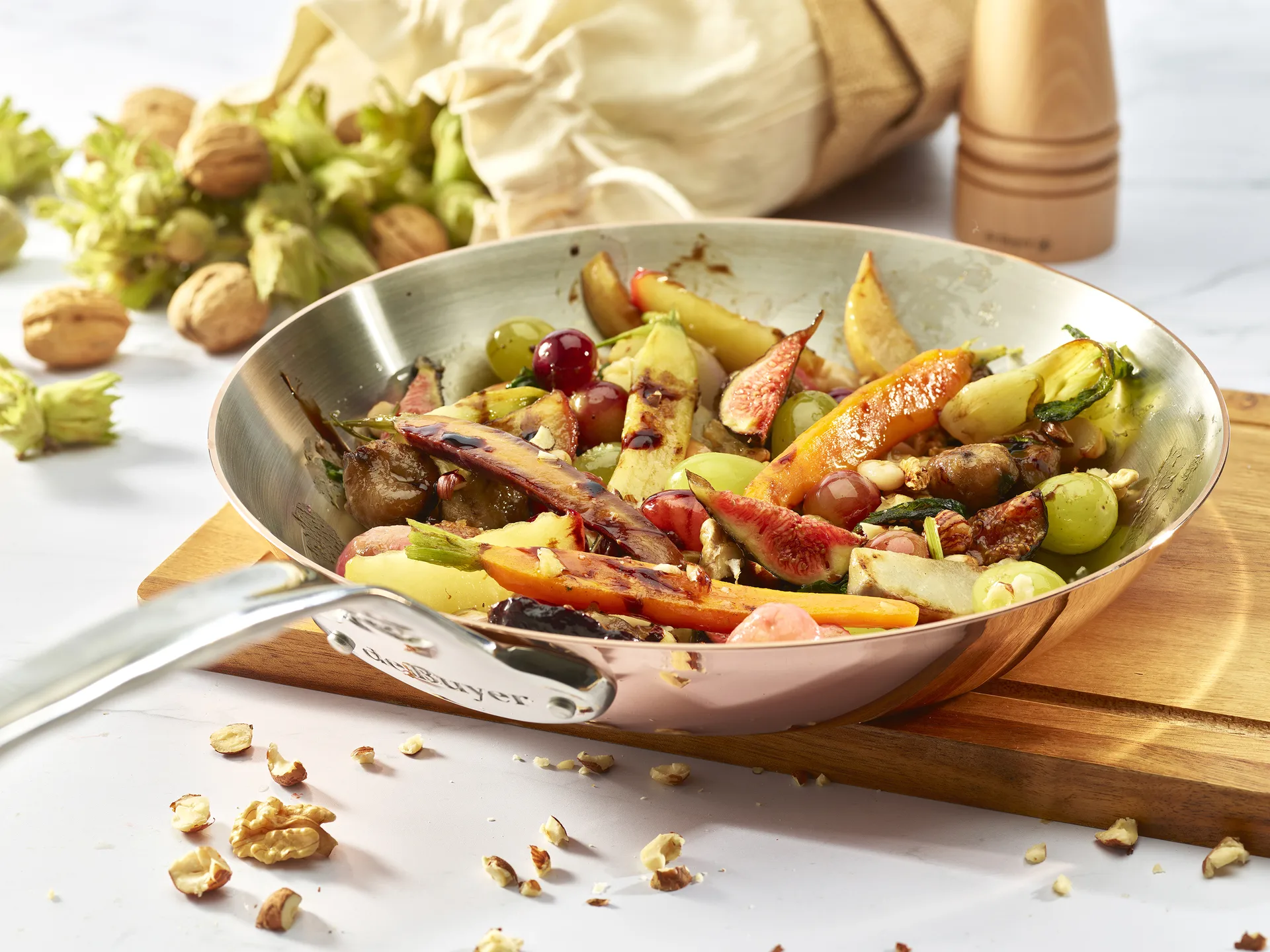 Prima Matera -paistinpannu induktio, 32 cm De Buyer