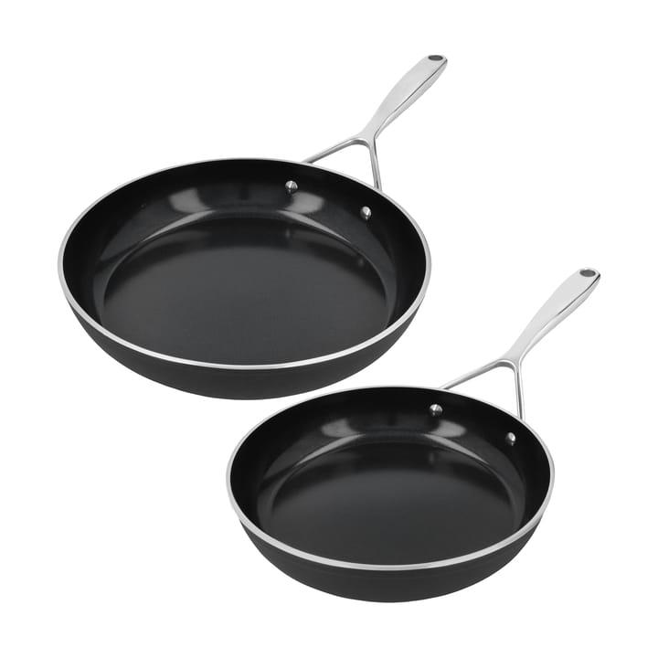 Alu Plus 3 Ceraforce paistinpannusetti keraaminen 3-ply - 2 osaa - Demeyere