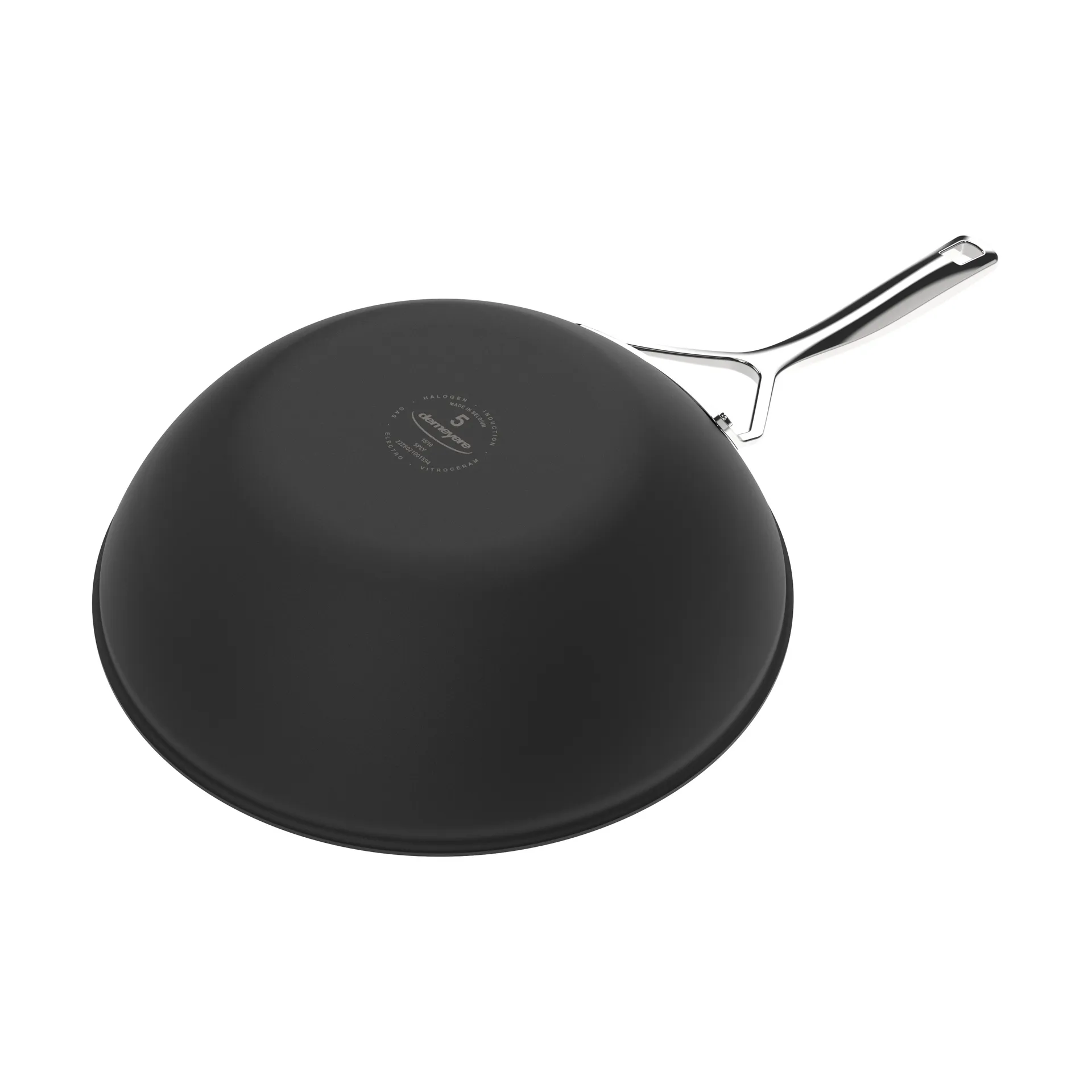 Demeyere Black 5 wokpannu ruostumaton teräs., Ø30 cm Demeyere