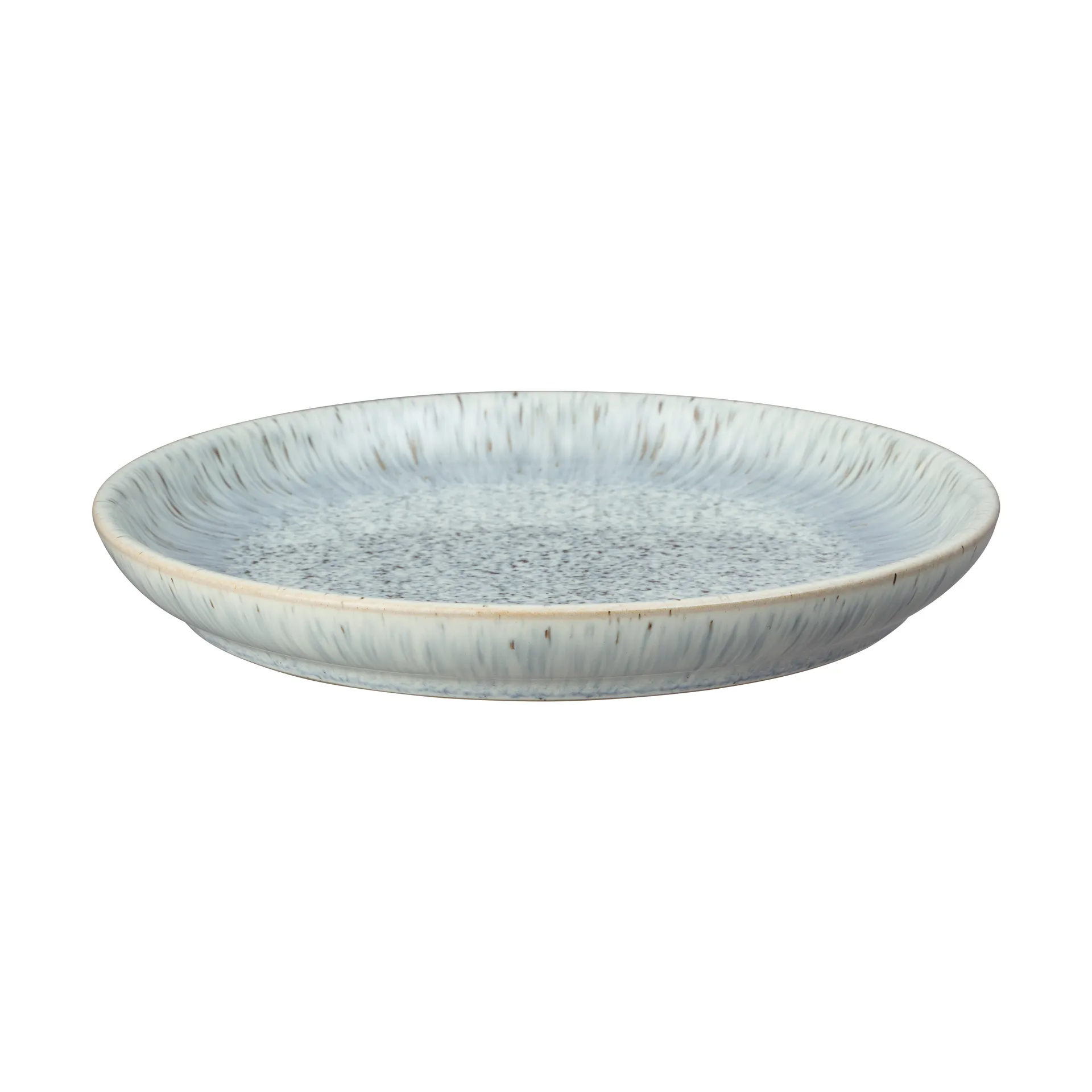 Halo Speckle coupe -lautanen, 21 cm, Harmaa-ruskea Denby