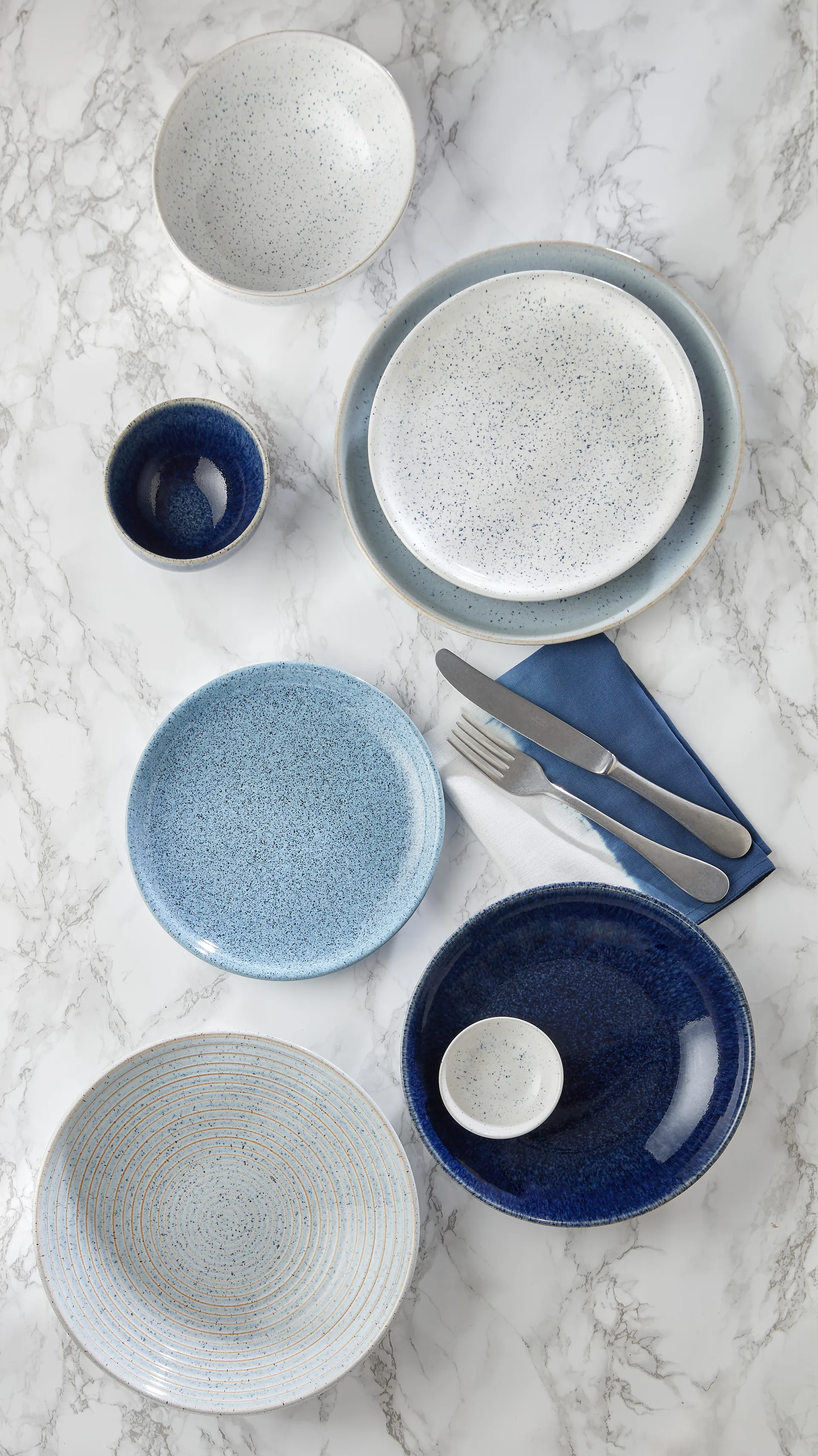 Studio Blue -pastakulho, 22 cm, Cobalt Denby