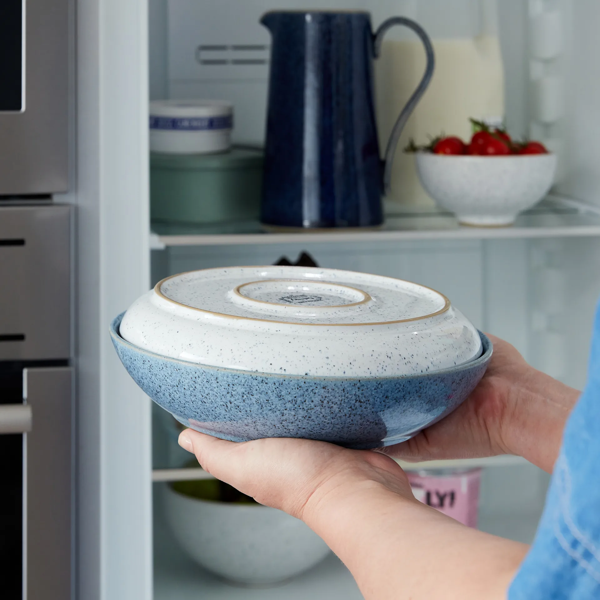 Studio Blue -pastakulho, 22 cm, Flint Denby