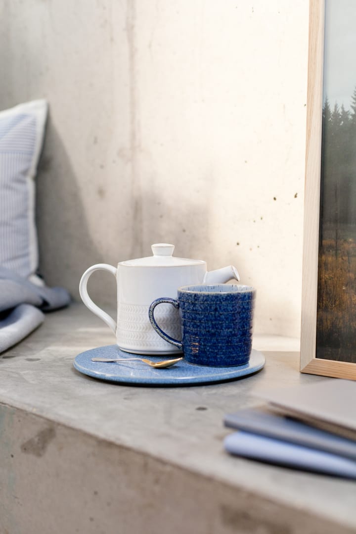 Studio Blue uritettu muki, 40 cl, Cobalt-pebble Denby