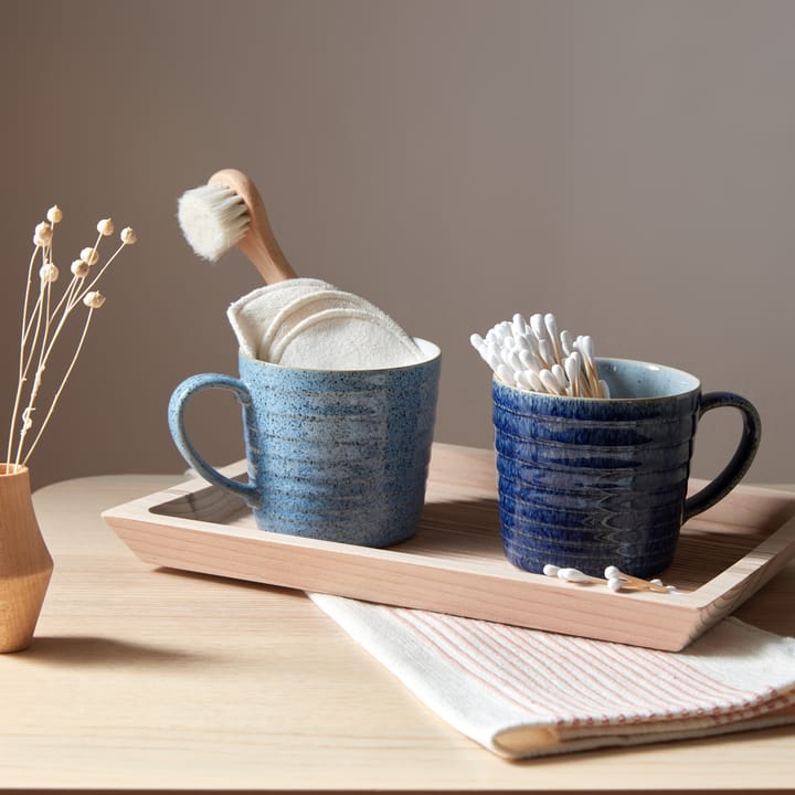 Studio Blue uritettu muki, 40 cl, Cobalt-pebble Denby