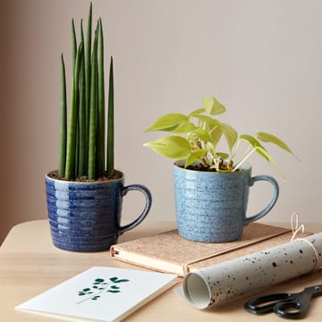 Studio Blue uritettu muki, 40 cl - Cobalt-pebble - Denby