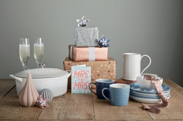 Studio Blue uritettu muki, 40 cl - Flint-chalk - Denby