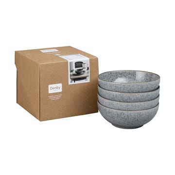 Studio Grey coupe -murokulho 17 cm, 4-pakkaus - Graniitti - Denby