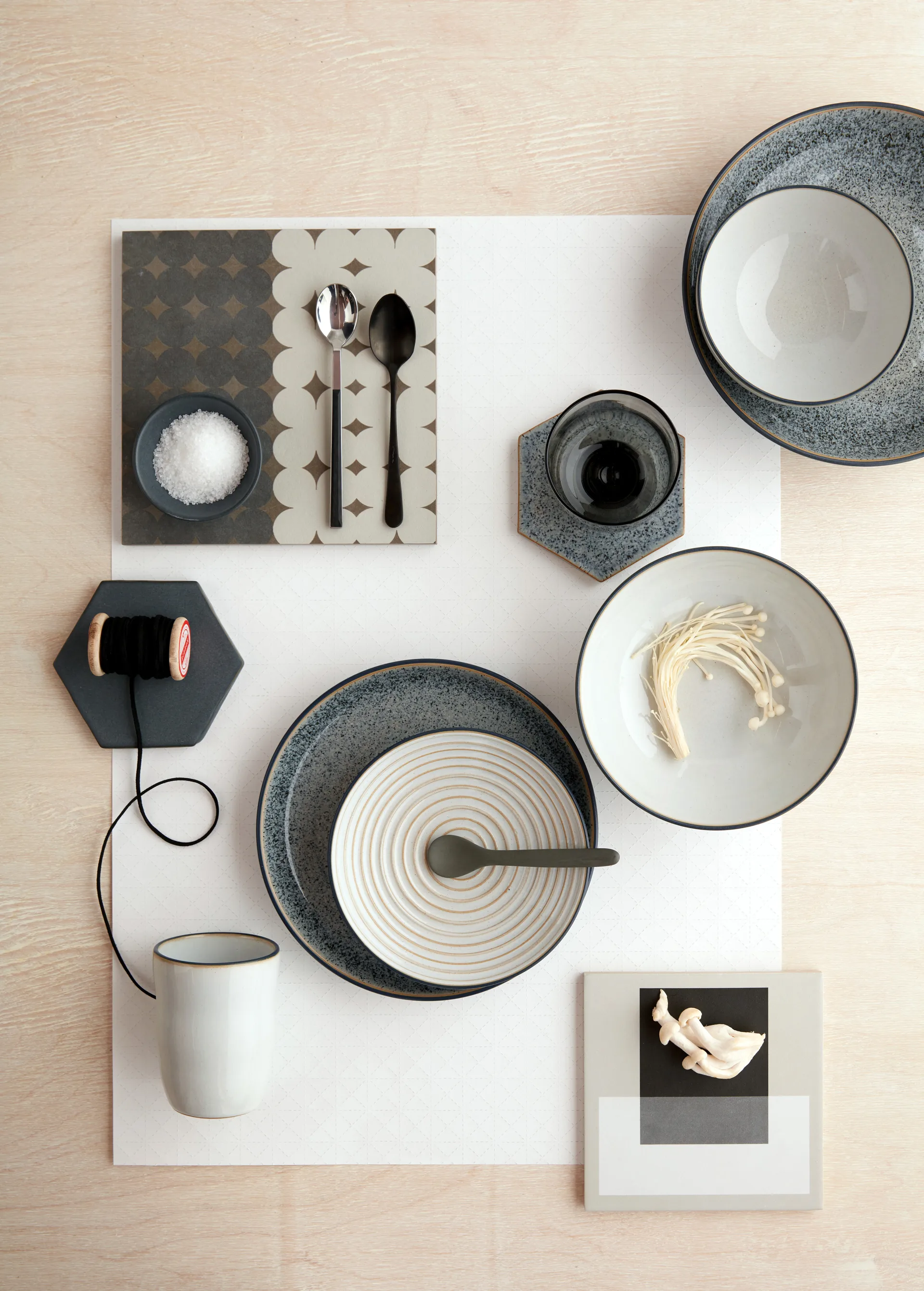 Studio Grey -pastakulho, 22 cm, Quartz Denby