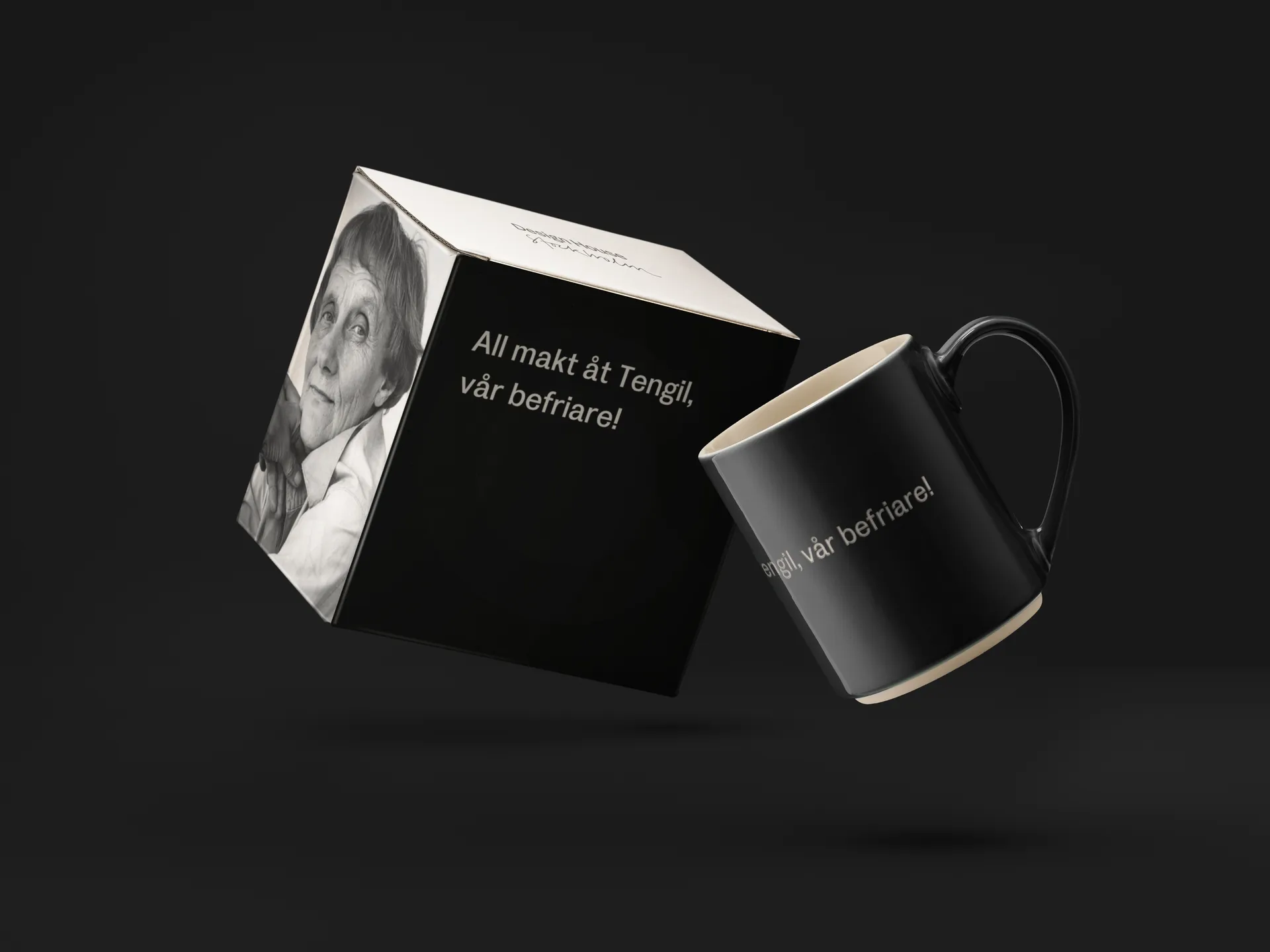 Astrid Lindgren muki, all makt åt Tengil, Ruotsinkielinen teksti Design House Stockholm