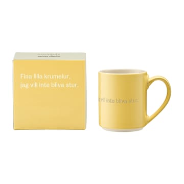 Astrid Lindgren -muki, fina lilla krumelur - Ruotsalainen teksti - Design House Stockholm