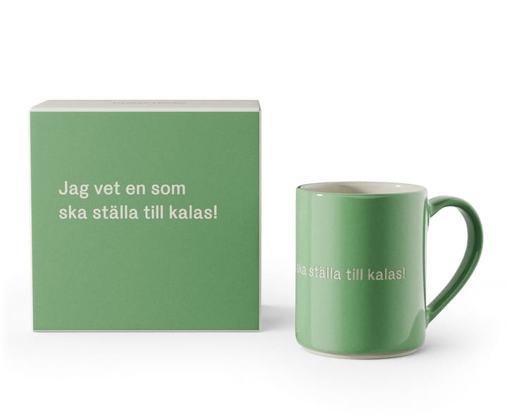 Astrid Lindgren muki, jag vet en som ska…, Ruotsalainen teksti Design House Stockholm
