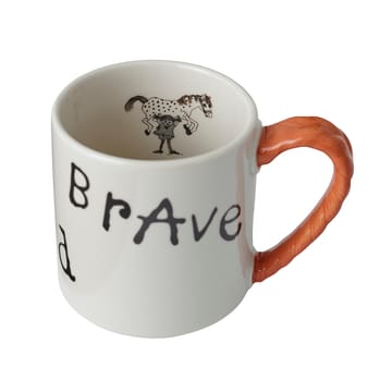 Astrid Lindgren Pippi -juhlamuki 20 cl - Strong Kind Brave - Design House Stockholm