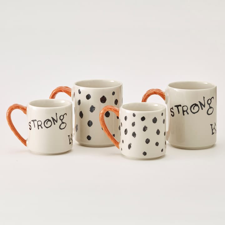 Astrid Lindgren Pippi -juhlamuki 20 cl, Strong Kind Brave Design House Stockholm