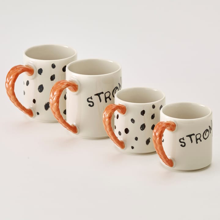 Astrid Lindgren Pippi -juhlamuki 20 cl, Strong Kind Brave Design House Stockholm