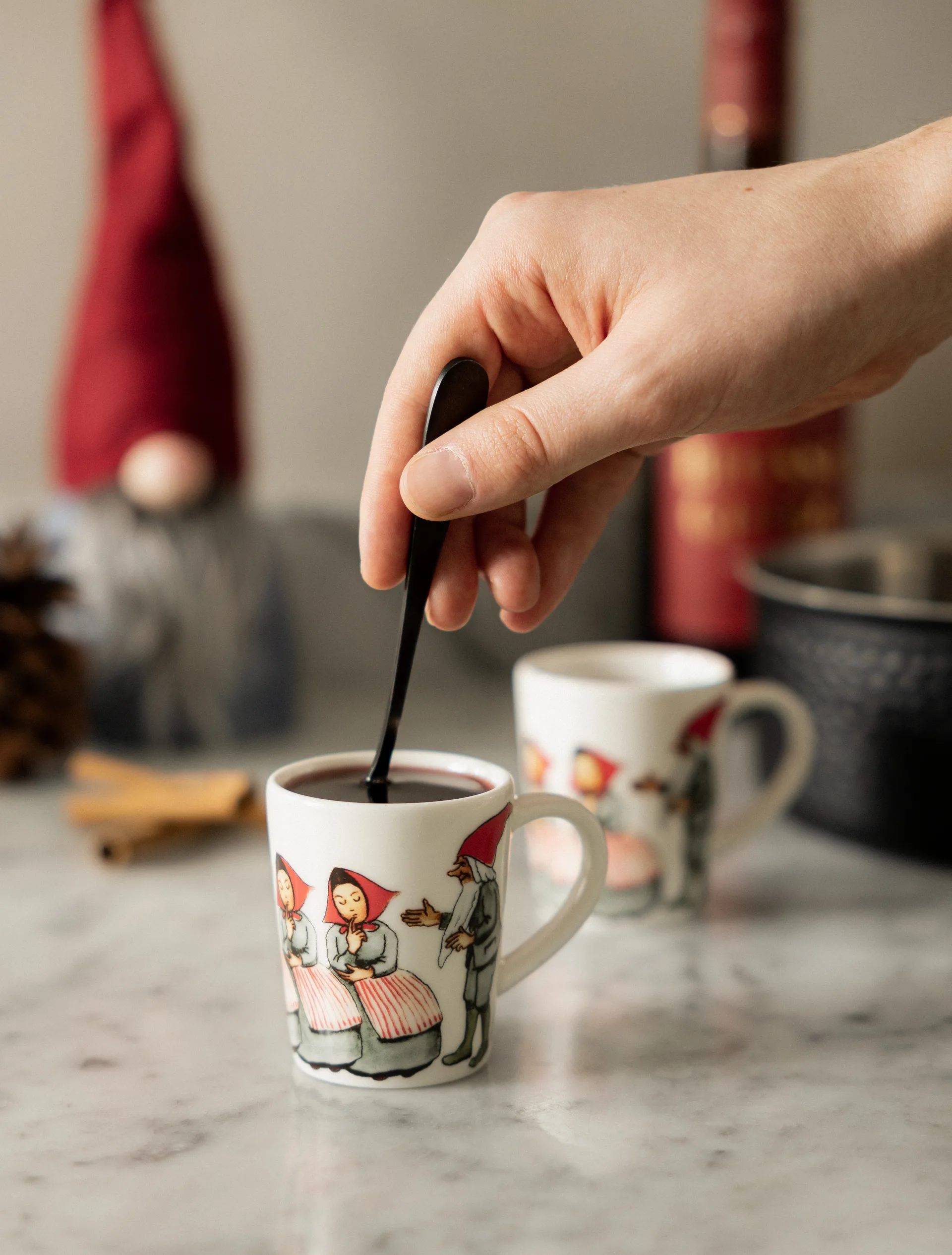 Elf Family -glögimuki, 2-pakkaus, 10 cl Design House Stockholm