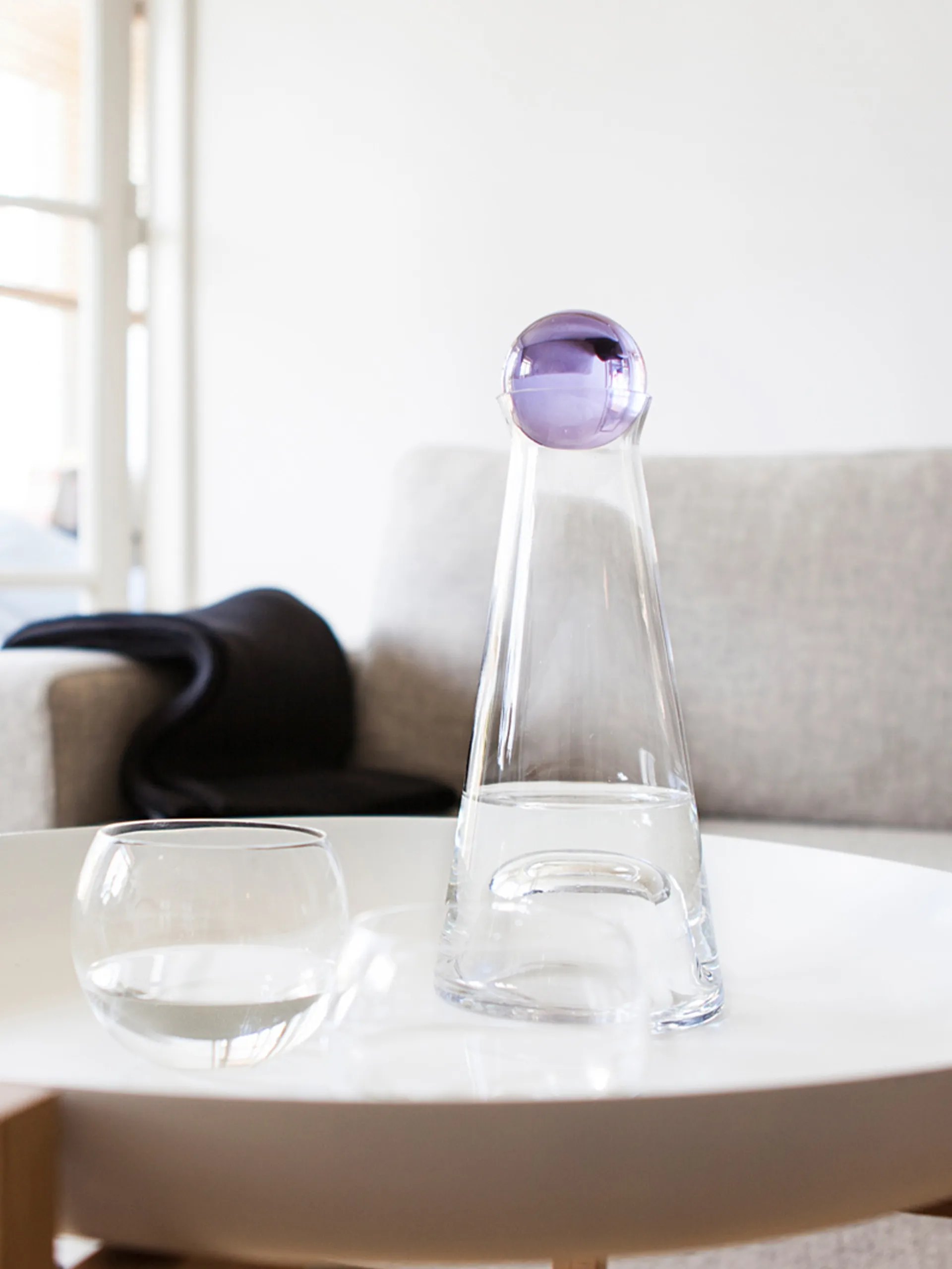Fia karahvi, ametisti Design House Stockholm