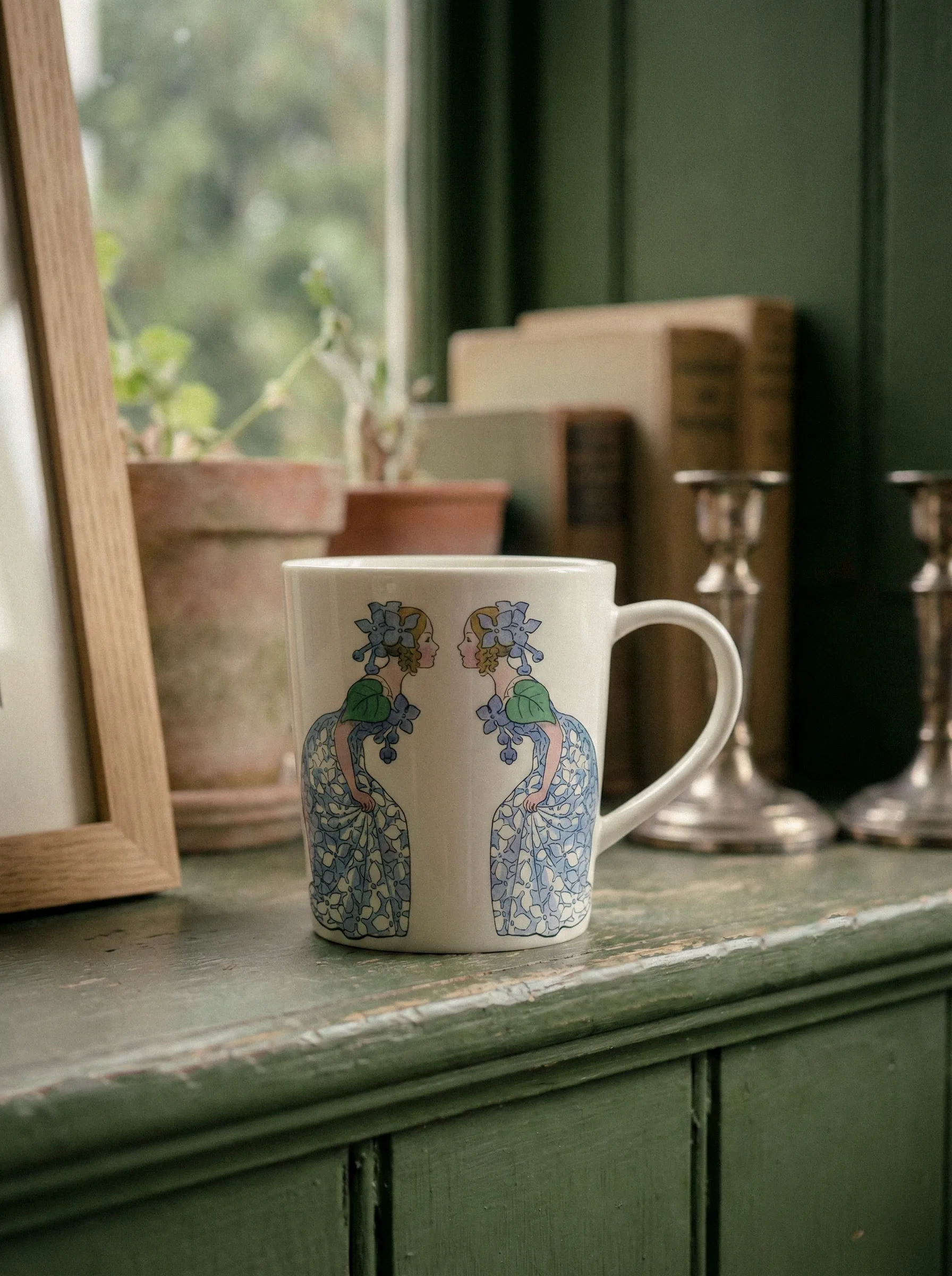 Lila muki, 40 cl, kahvalla Design House Stockholm