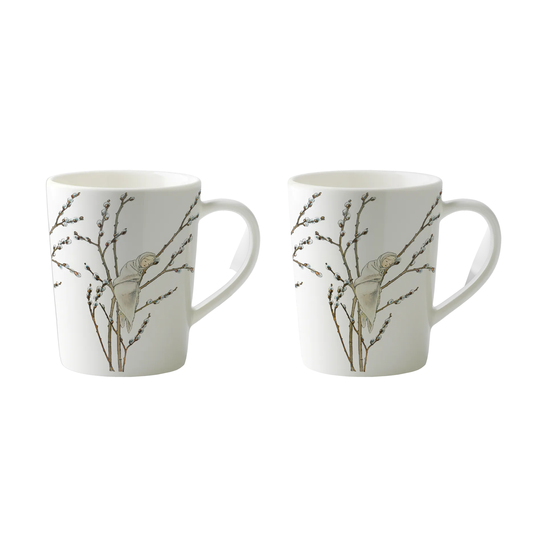 Little Willow -glögimuki 10 cl 2-pakkaus, Valkoinen Design House Stockholm