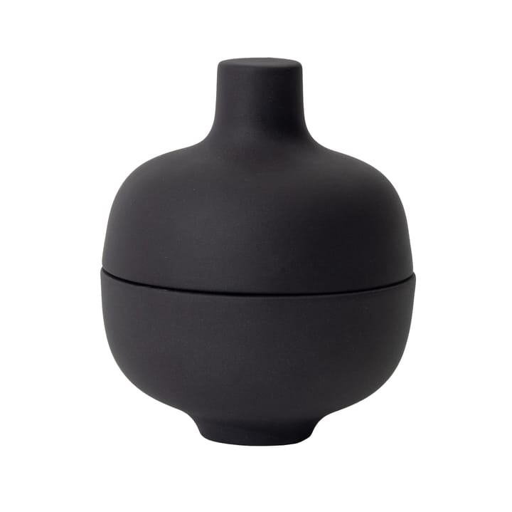 Sand kannellinen kulho S Ø 8,2 cm - Black clay - Design House Stockholm