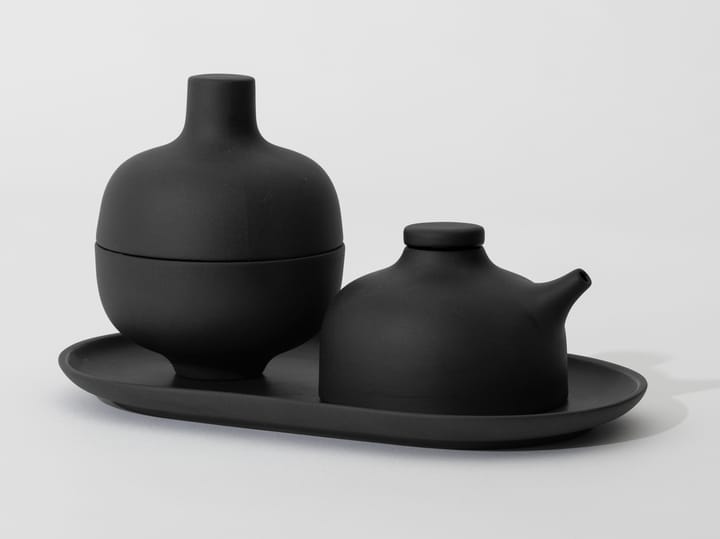 Sand soijakannu 12 cl, Black clay Design House Stockholm