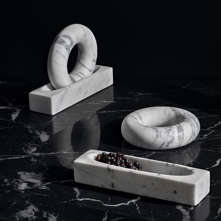 Tondo mortteli, marmori Design House Stockholm