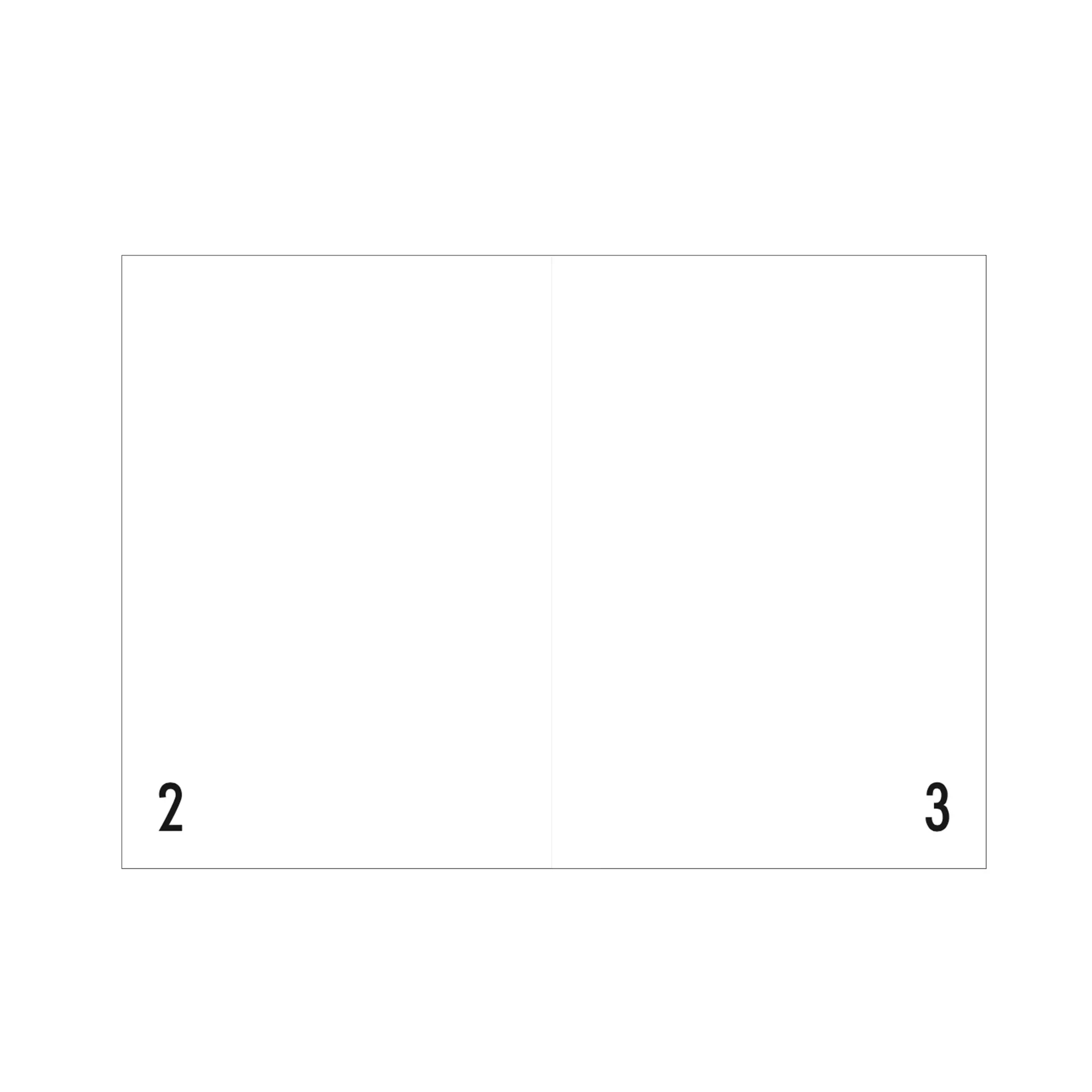 Design Letters henkilökohtainen muistikirja, G Design Letters