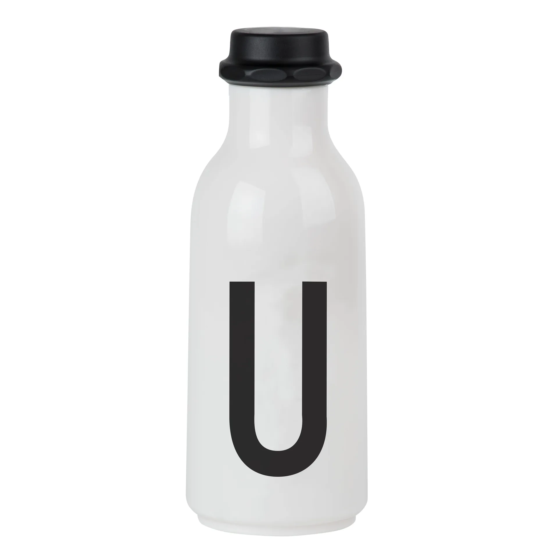 Design Letters juomapullo, U Design Letters