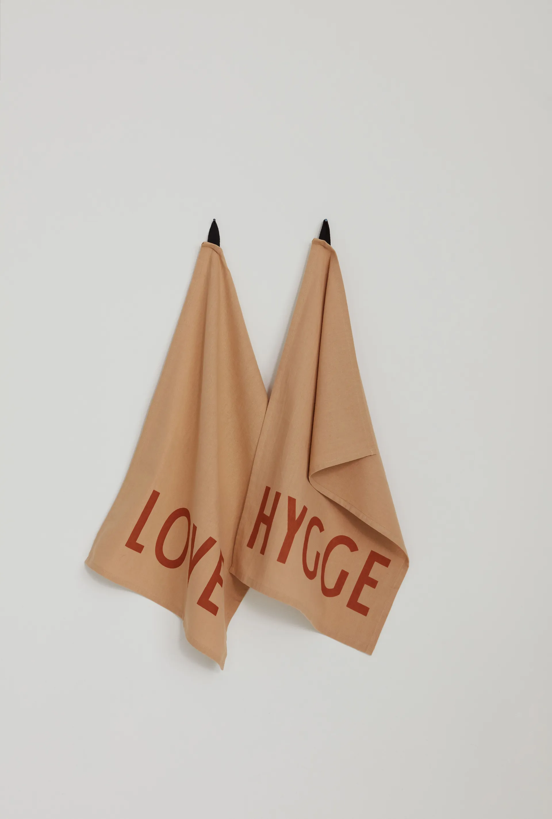 Design Letters keittiöpyyhe suosikki 2 osaa, Beige Design Letters