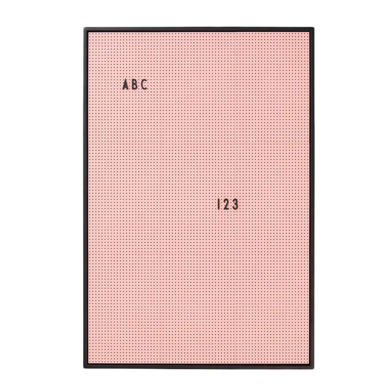 Design Letters Design Letters kirjaintaulu A2 vaaleanpunainen