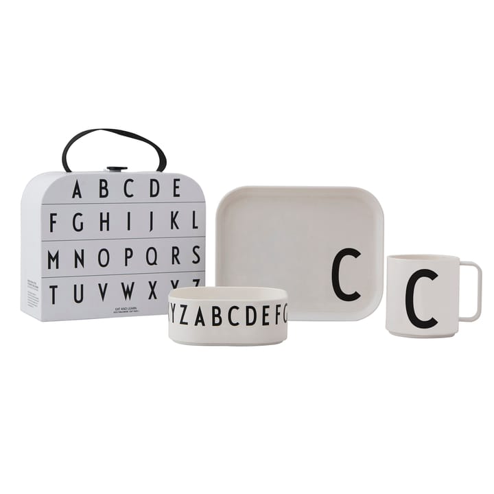 Design Letters lasten tarjoilusetti - C - Design Letters