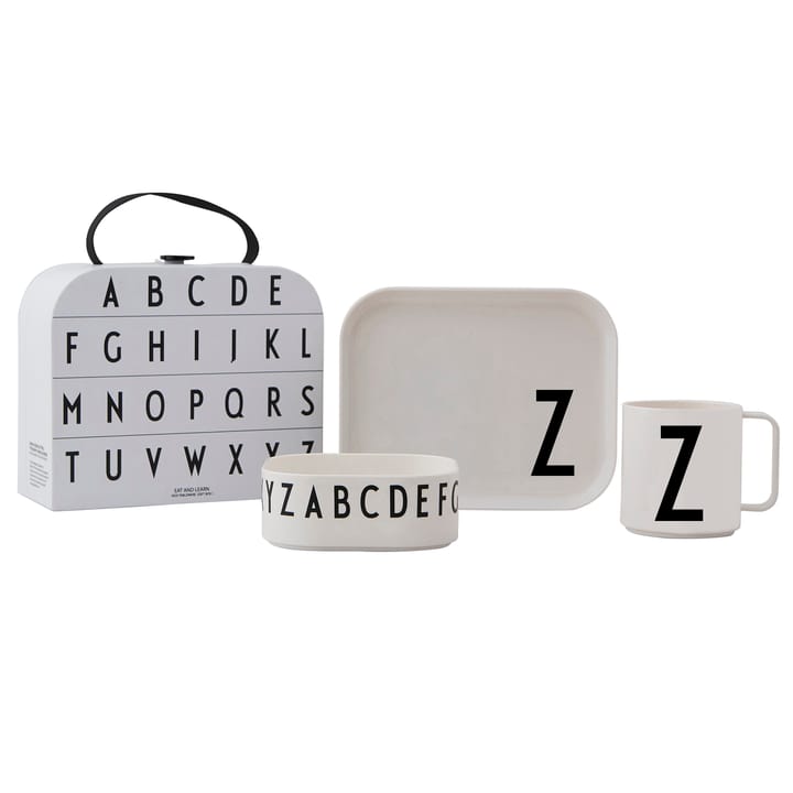 Design Letters lasten tarjoilusetti, Z Design Letters