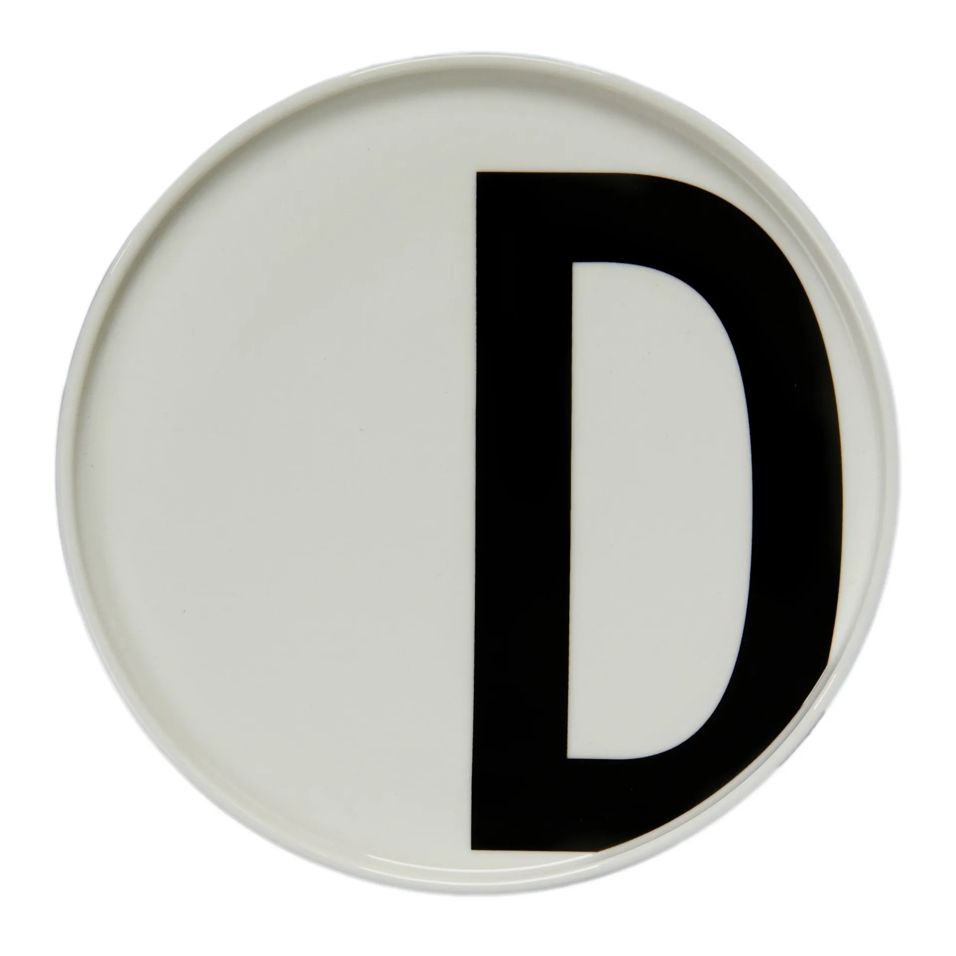 Design Letters lautanen, D Design Letters